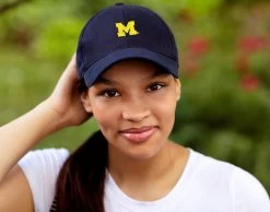 Michigan Wolverines Navy Crew Cap -Love Your Melon 0019 MakennaOnyambu Wehmann 1year Expires5 21 22 RM 1 b7bd5e93 3b3b 473c ad03 5128218225be