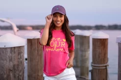 Fuschia Endless Summer Tee -Love Your Melon 9Y3A9921 bc437418 d303 4f5e 8e9a f51751baf714