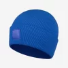 Electric Blue Acrylic Cuffed Beanie
