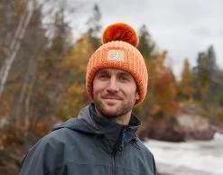 Tigger Orange Pom Beanie -Love Your Melon Ashton Hansen 084 Fosters AshtonRayHansen