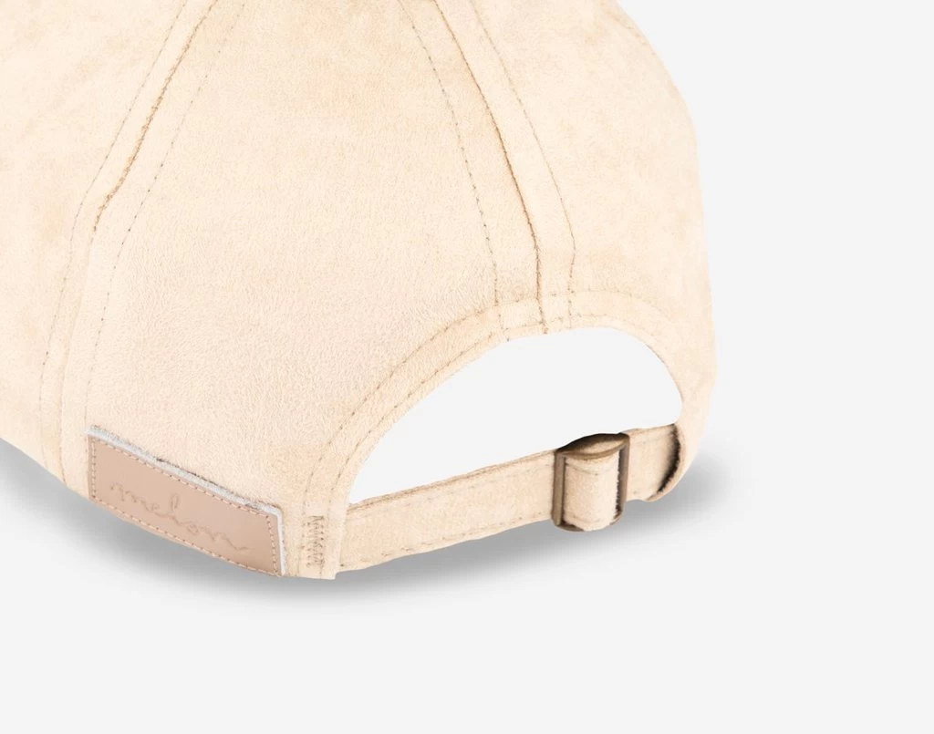 Tan Suede Cap 2 Tan Suede Cap - Image 2