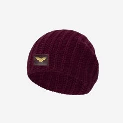 DC Comics Wonder Woman™ Burgundy Baby Beanie