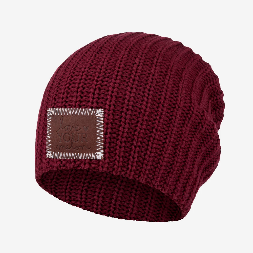 Burgundy Beanie 1 Burgundy Beanie