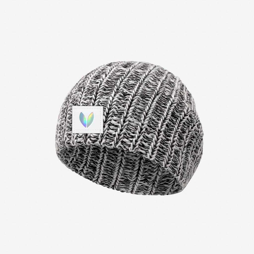Black Speckled Baby Iridescent Knit Headband 1 Black Speckled Baby Iridescent Knit Headband