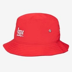 Love Your Melon 42 Light Red Bucket Hat