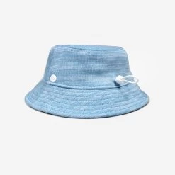 Baby Blue Speckled Hero Bucket Hat -Love Your Melon Baby HeroBucket BlueWhite D
