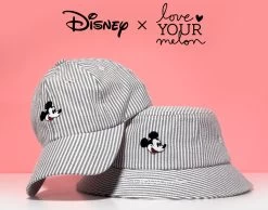 Mickey Mouse Black Seersucker Bucket Hat -Love Your Melon Blackseersuckercap b11e8474 9bb9 421e 8137 a3ce0aeece4d