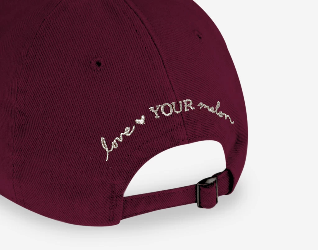 DC Comics Wonder Woman™ Burgundy Cap 2 DC Comics Wonder Woman™ Burgundy Cap - Image 2