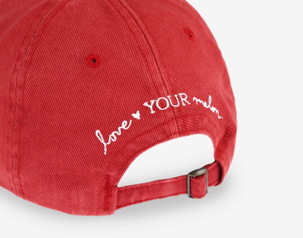 DC Comics The Flash™ Crimson Washed Denim Cap 2 DC Comics The Flash™ Crimson Washed Denim Cap - Image 2