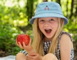 Eeyore Light Blue Kids Bucket Hat -Love Your Melon DSC05250 Ash kids BrandonWoller