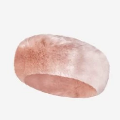 Blush Faux Fur Headband