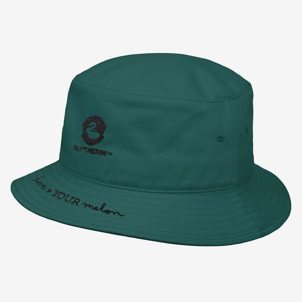 Slytherin™ Hunter Green Bucket Hat 1 Slytherin™ Hunter Green Bucket Hat