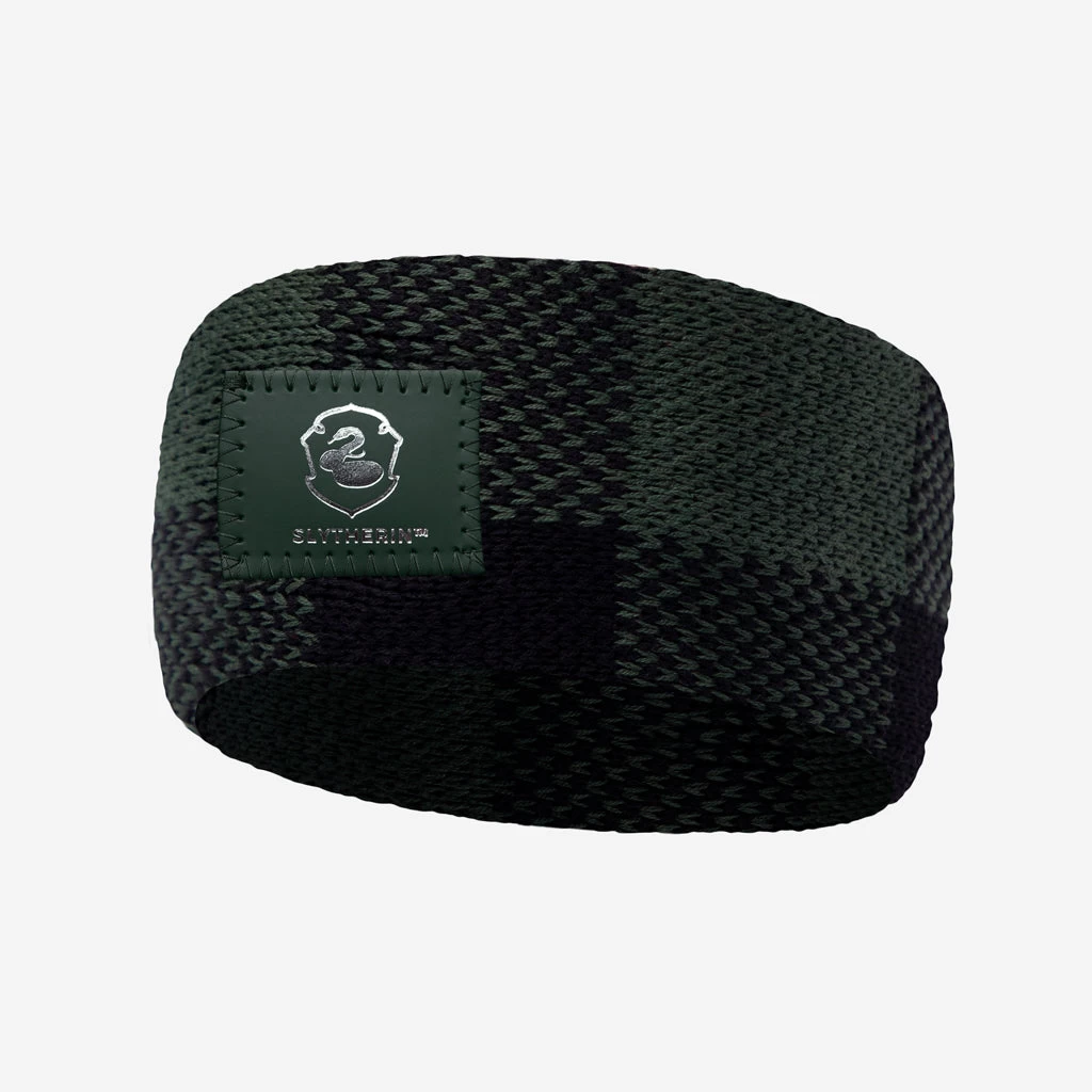 Slytherin™ Buffalo Check Headband 1 Slytherin™ Buffalo Check Headband