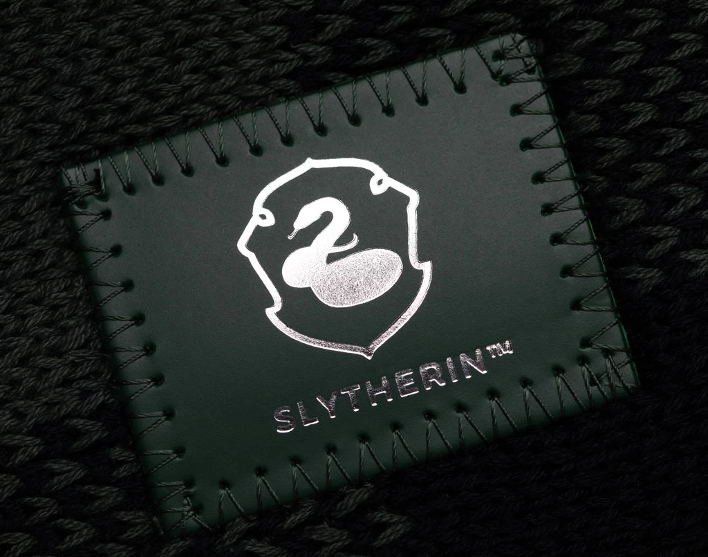 Slytherin™ Buffalo Check Headband 2 Slytherin™ Buffalo Check Headband - Image 2