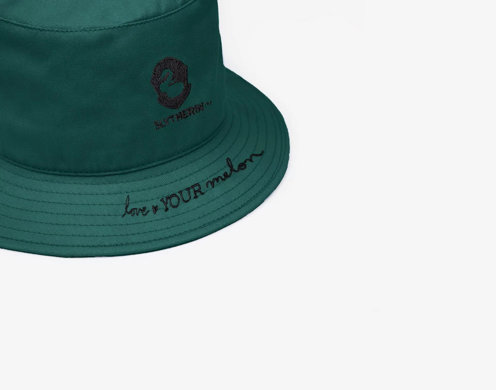 Slytherin™ Hunter Green Bucket Hat 2 Slytherin™ Hunter Green Bucket Hat - Image 2