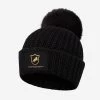 Harry Potter™ Hufflepuff™ Black Kids Pom Beanie