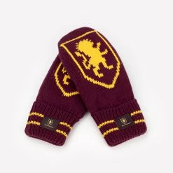 Gryffindor™ Burgundy Knit Mittens