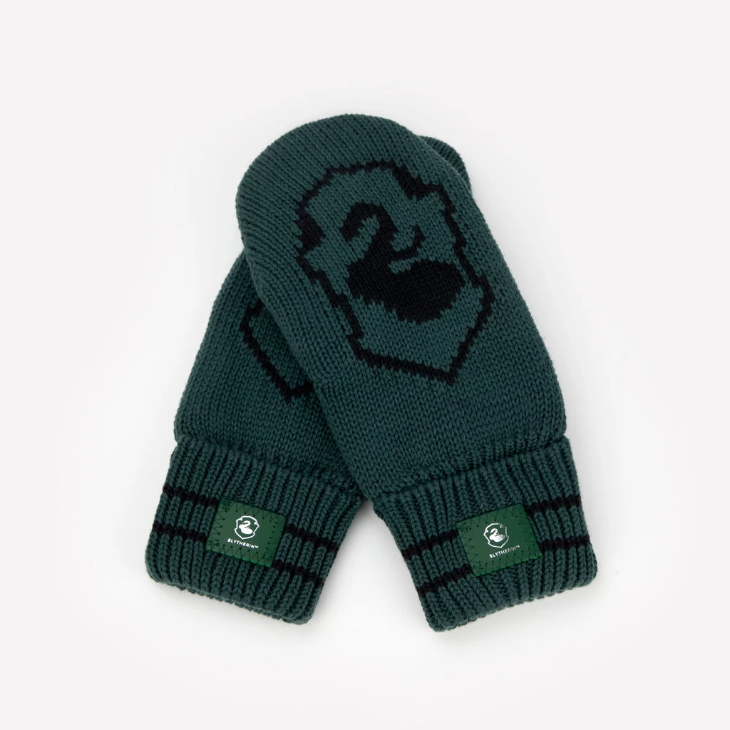 Slytherin™ Hunter Knit Mittens 1 Slytherin™ Hunter Knit Mittens