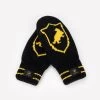 Hufflepuff™ Black Knit Mittens