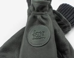 Hunter Leather Knit Mittens (Hunter Knit Liner) 7 Hunter Leather Knit Mittens (Hunter Knit Liner) -Love Your Melon HUNFR SM HunterGreenFrostRiverMittens B 5037b1cb 9495 4452 a762 02c99ac9599a