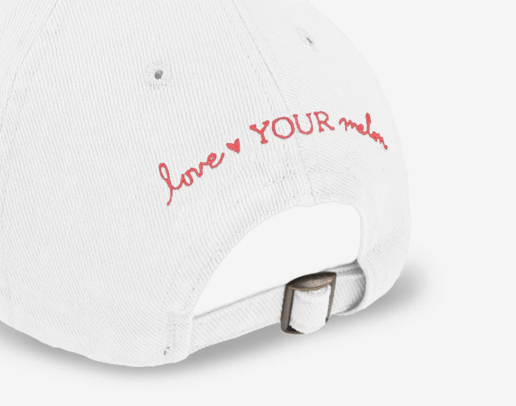 Minnie Mouse PRIDE White Washed Denim Cap 2 Minnie Mouse PRIDE White Washed Denim Cap - Image 2