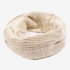 Khaki Speckled Infinity Scarf