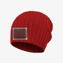 Kids Dark Red Beanie