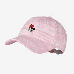 Minnie Mouse Pink Speckled Hero Cap