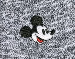 Mickey Mouse Black Speckled Hero Headband -Love Your Melon KNITHBMAF001 MickeyHB C