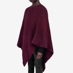 Kids Burgundy Shawl