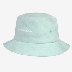 Seafoam Linen Bucket Hat