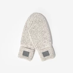 Gray Speckled Mittens L/XL