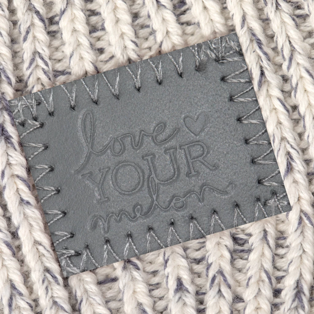 Gray Speckled Mittens L/XL 2 Gray Speckled Mittens L/XL - Image 2