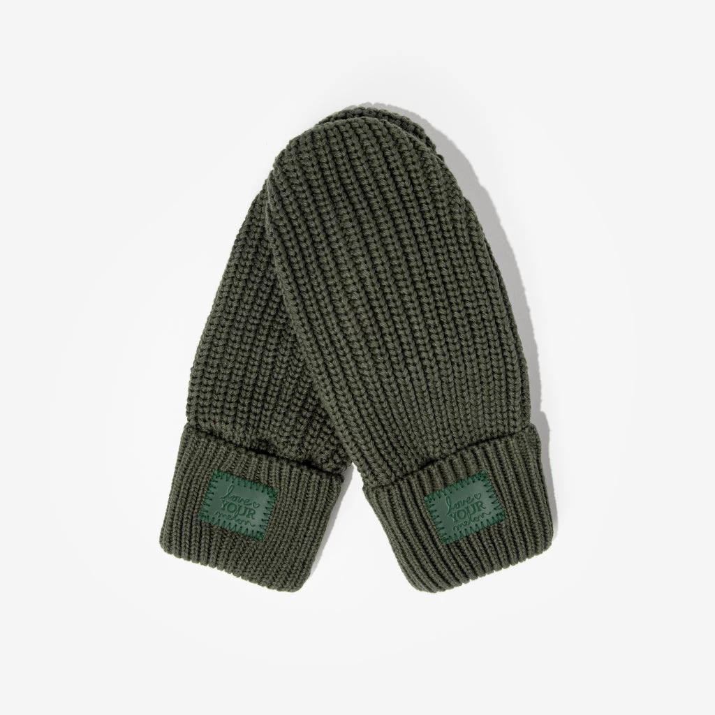 Hunter Green Mittens L/XL 1 Hunter Green Mittens L/XL