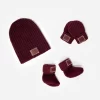 Baby’s First Beanie Bundle: Burgundy