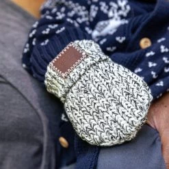 Baby Black Speckled Mittens 5 Baby Black Speckled Mittens -Love Your Melon LYM.10.23.Bundle.Up .Week .eCom .Baby .Mittens.Black .Speck .PDP .3