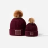 Mommy & Me Cozy Winter Bundle: Toddler Burgundy