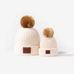 Mommy & Me Cozy Winter Bundle: Toddler White Speckled