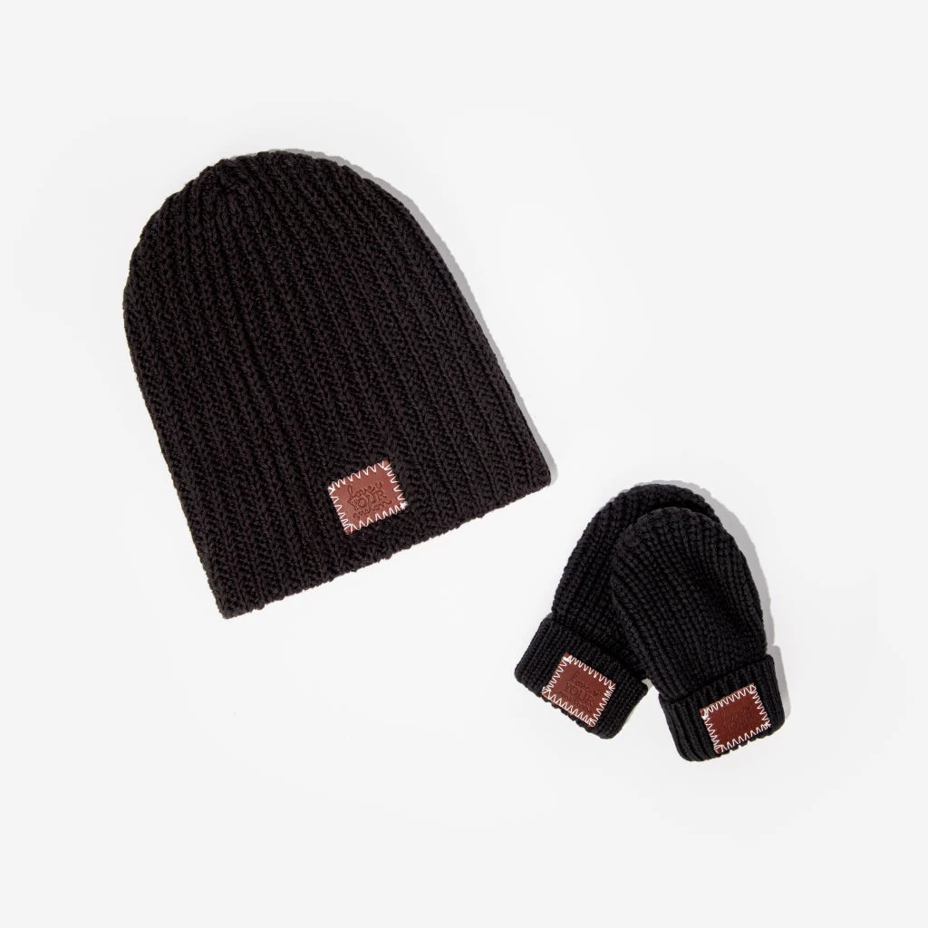 The Essential Winter Set: Toddler Edition: Black 1 The Essential Winter Set: Toddler Edition: Black