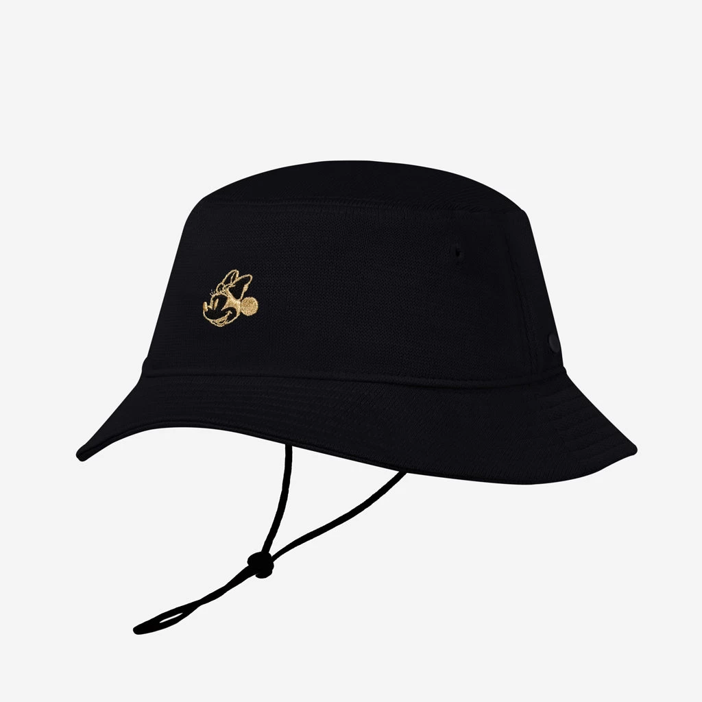 Minnie Mouse Black Hero Bucket Hat 1 Minnie Mouse Black Hero Bucket Hat