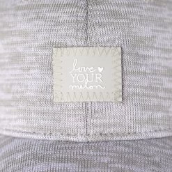 Gray And White Speckled Hero Cap -Love Your Melon LYM.Fall .Hero .2023.eCom .Knit .Cap .Light .Grey .Speck .PDP .3