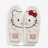 HELLO KITTY® White Speckled Mittens