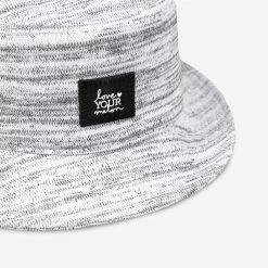 Black Speckled Hero Bucket Hat -Love Your Melon LYM.Hero .Bucket.Adult .eCom .PDP .Black .Speck .3
