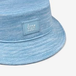 Kids Blue Speckled Hero Bucket Hat -Love Your Melon LYM.Hero .Bucket.Kids .eCom .PDP .Blue .Speck .3