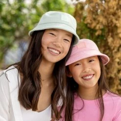 Kids Sage Speckled Hero Bucket Hat -Love Your Melon LYM.Hero .Bucket.Kids .eCom .PDP .Sage .Speck .5