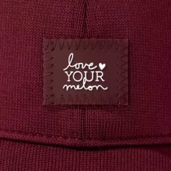 Kids Burgundy Hero Cap 8 Kids Burgundy Hero Cap -Love Your Melon LYM.Hero .Cap .eCom .Kids .WhiteSpeckled.3