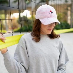 Minnie Mouse Pink Speckled Hero Cap -Love Your Melon LYM.Hero .Disney.Sen .Six .eCom .Cap .Minnie.5