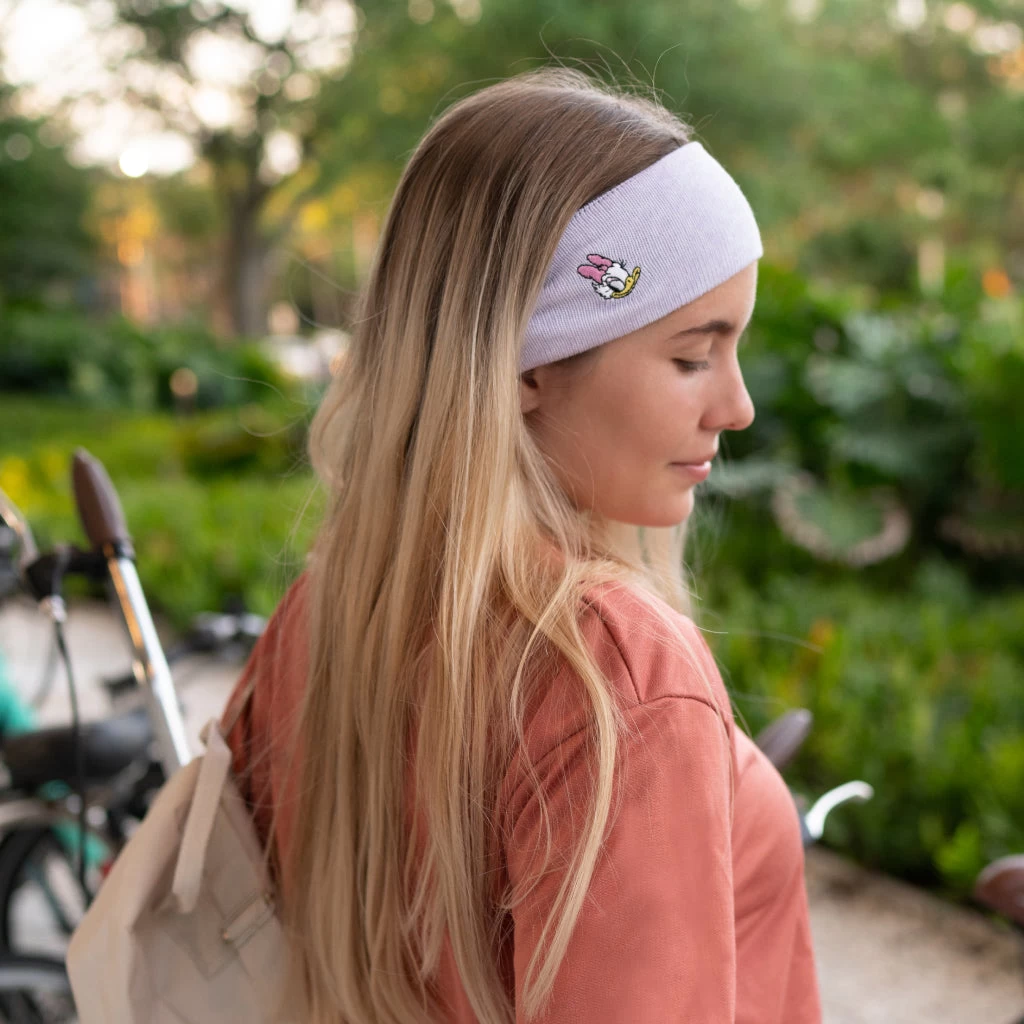 Daisy Duck Purple Speckled Hero Headband 3 Daisy Duck Purple Speckled Hero Headband - Image 3