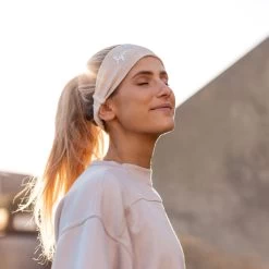 Natural And Mocha Speckled Hero Headband 7 Natural And Mocha Speckled Hero Headband -Love Your Melon LYM.Hero .Headband.eCom .Mocha .Speck .5