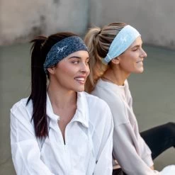 Navy And White Speckled Hero Headband -Love Your Melon LYM.Hero .Headband.eCom .Navy .Speck .5